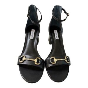 Steve Madden Black Block Heel Sandals – Size 10